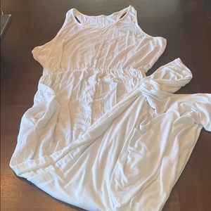 Cotten stretch sleeveless dress